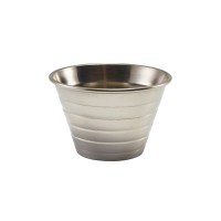 Stainless Steel Ribbed Ramekin